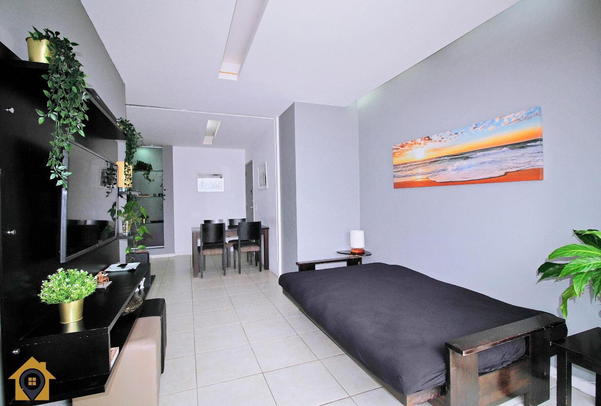 Amplo 2 Quartos Com Vista Mar: 300m Da Copacabana Apartamento