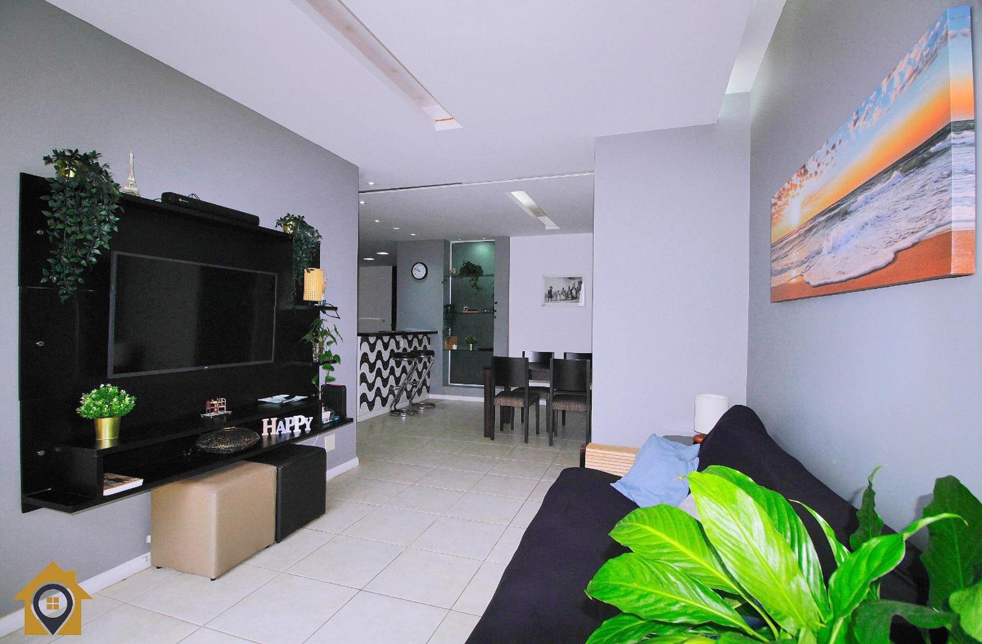Amplo 2 Quartos Com Vista Mar: 300m Da Copacabana Apartamento Rio de Janeiro